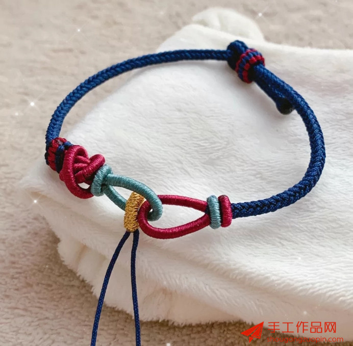 简约而不简单的双联结手绳编织技法