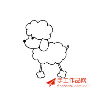 绵羊简笔画画法图解教程
