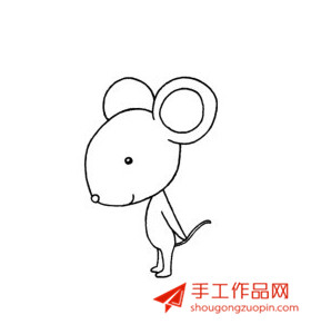 卡通老鼠简笔画怎么画好看