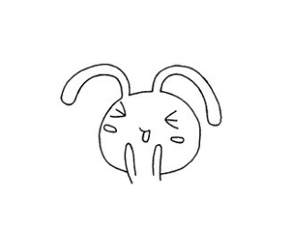 卡通兔子简笔画怎么画教程
