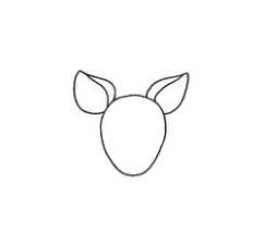 袋鼠简笔画画法图解教程