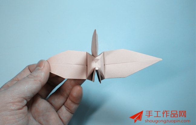 超简单的千纸鹤的折法图解教程